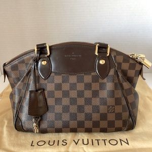 Louis Vuitton Verona PM Demier Ebene with Dust Bag and New Insert